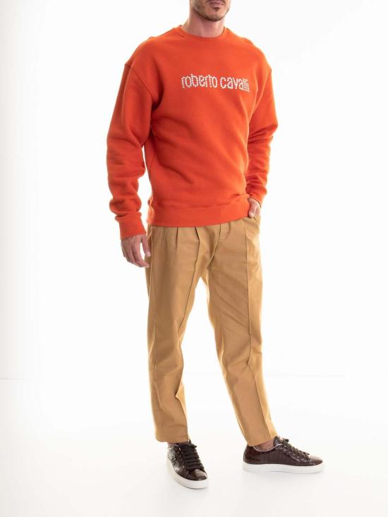  로베르토 카발리 스웨터 TRT68FCF05001503 Orange - ROBERTO CAVALLI