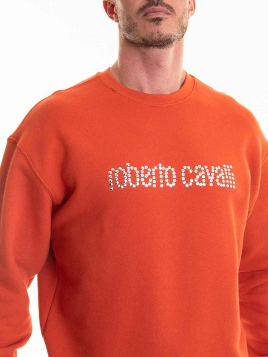  로베르토 카발리 스웨터 TRT68FCF05001503 Orange - ROBERTO CAVALLI