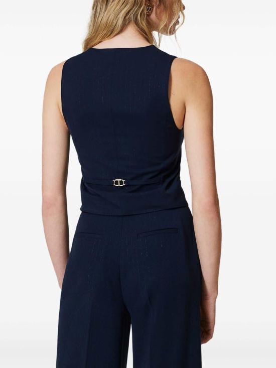 25FW 트윈셋 베스트 242TP215811763 Dark Blue - TWINSET