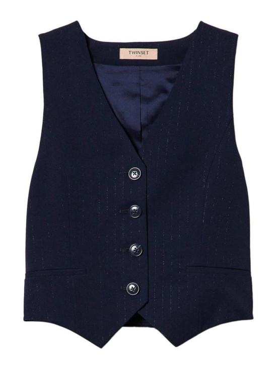 25FW 트윈셋 베스트 242TP215811763 Dark Blue