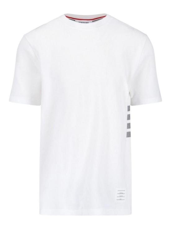 26SS 톰브라운 클래식 피케 4바 티 MJS123A00050100 White