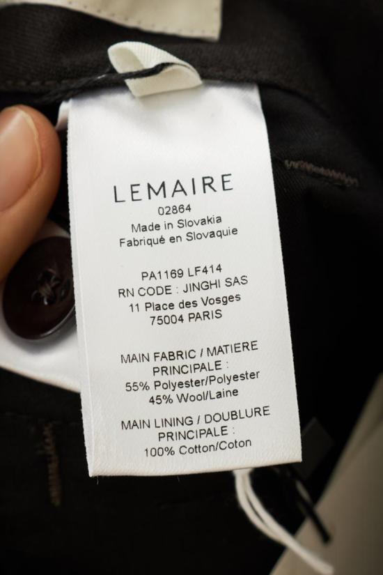 25FW 르메르 숏팬츠 117335 PA1169 LF414 Black - LEMAIRE