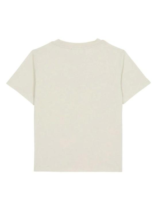 25FW [키즈] 발망 티셔츠 BX8P41 Z3186 107BG Beige - BALMAIN