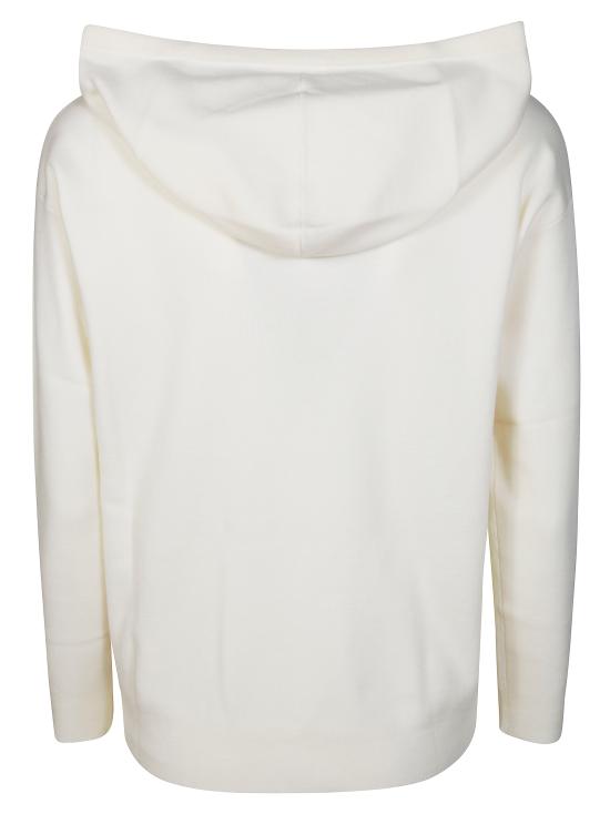 25FW 막스마라 후드 티셔츠 2521366222600 011 BIANCO - MAX MARA