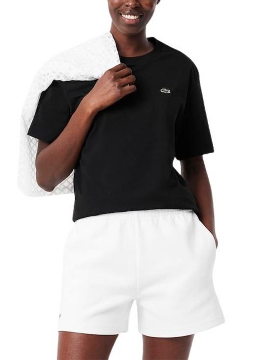 26FW 라코스테 반팔 티셔츠 TF7215031 BLACK - LACOSTE