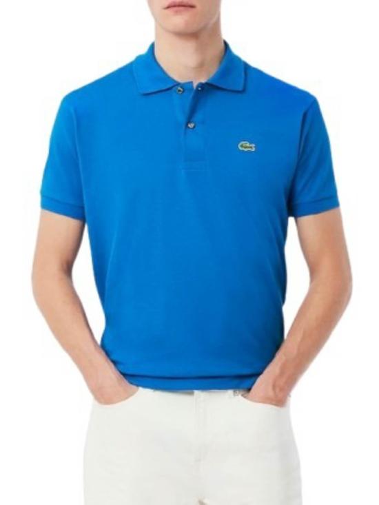 25SS 라코스테 클래식 핏 피케 폴로 셔츠 L12123D3 Blue - LACOSTE