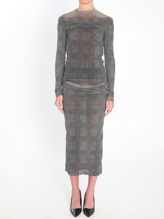 25FW 장 폴 고티에 반팔 티셔츠 W TO363 GREY - JEAN PAUL GAULTIER