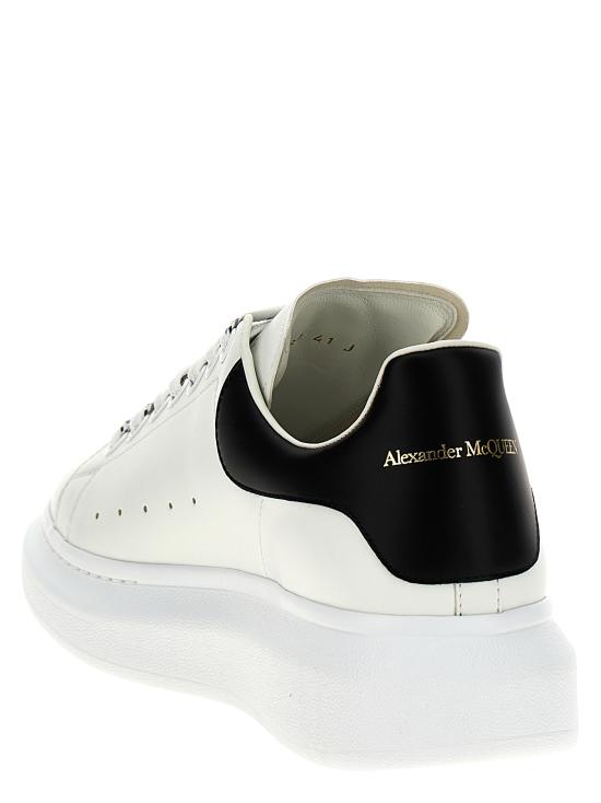 26SS 알렉산더 맥퀸 오버사이즈 드 스니커즈 553680WIAIG9061 White Black - ALEXANDER MCQUEEN