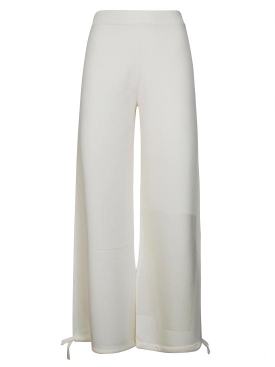 25FW 막스마라 스트레이트 팬츠 2521336011600 001 BIANCO