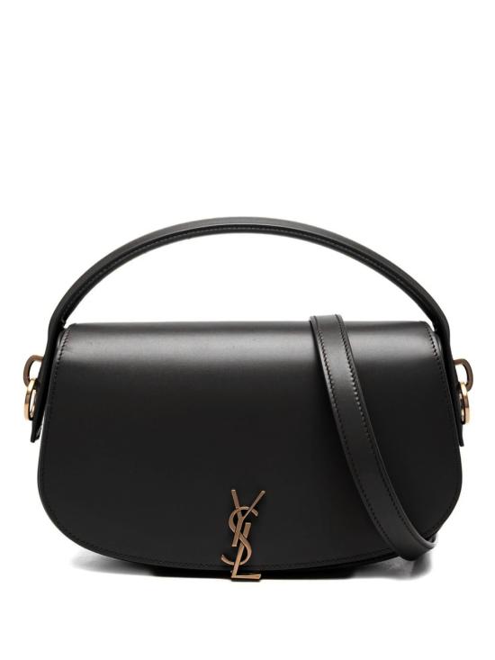 25FW 생로랑 볼테르 하프문백 837382 0SX0W 1000 NERO