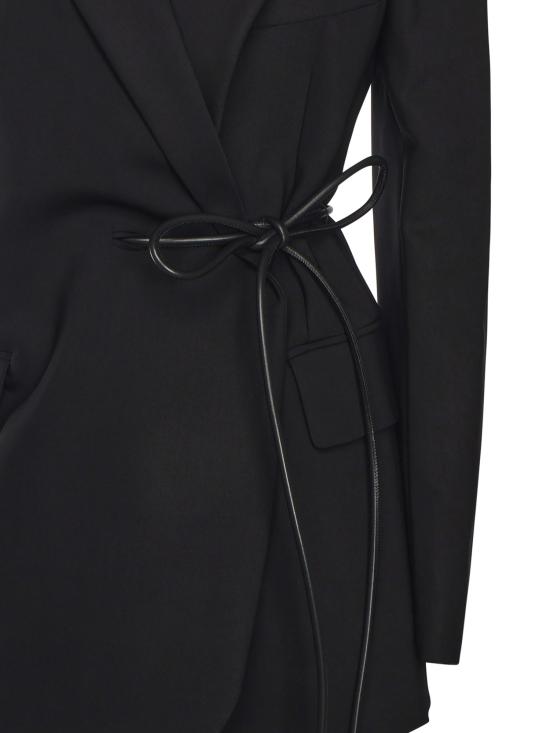 25FW 스포트막스 수트 자켓 2522046031600 001 Black - SPORTMAX