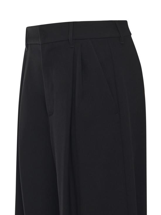 25FW 에스막스마라 스트레이트 팬츠 2529136051600 002 Black - 'S MAX MARA