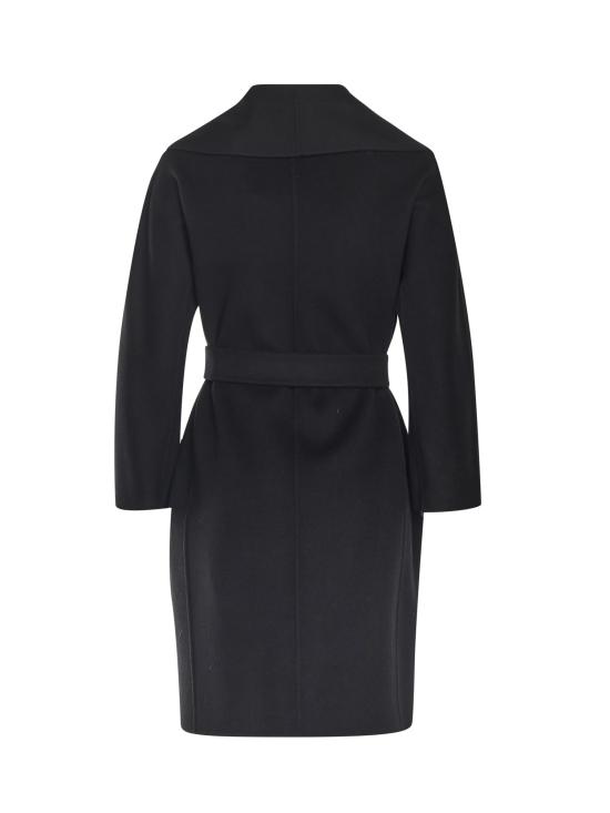 25FW 에스막스마라 메시 코트 2529016061600 013 Black - 'S MAX MARA