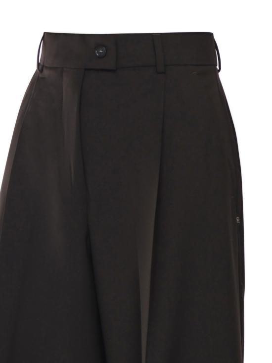 25FW 스포트막스 스트레이트 팬츠 2522136021600 013 DARK BROWN - SPORTMAX