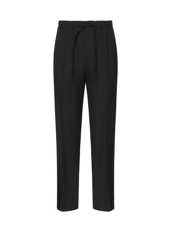 25FW 발렌티노 가라바니 스트레이트 팬츠 7V3RBN31 AV50NO Black