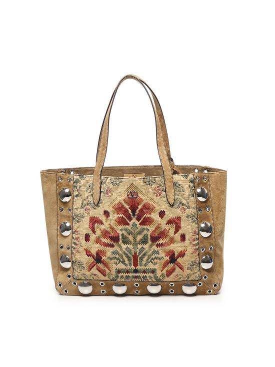 25FW 발렌티노 가라바니 토트백 7W2B0R79 JXKCND MULTICOLOR HAVANA BEIGE