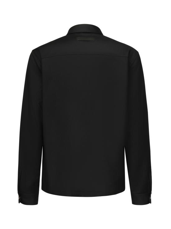 25FW 에르메네질도제냐 긴팔 셔츠 UGV01A2 SOTM2290 Black - ERMENEGILDO ZEGNA