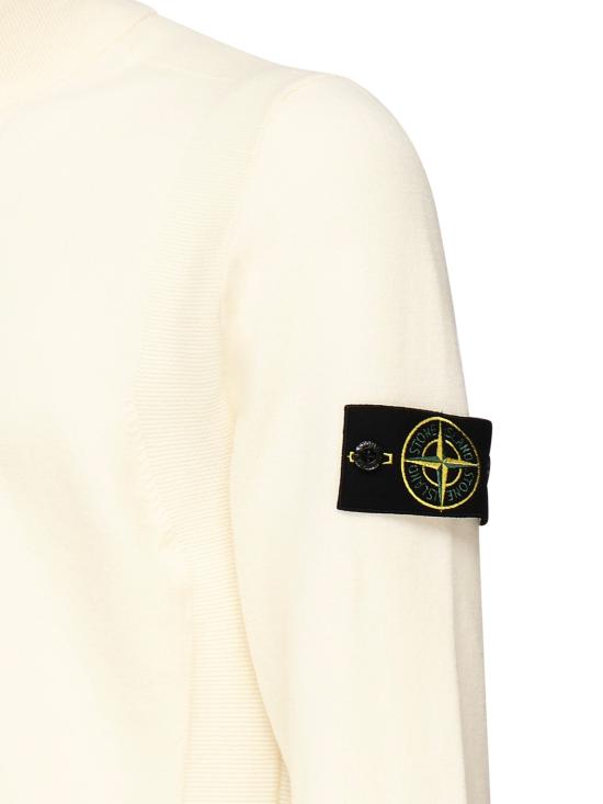 25FW 스톤 아일랜드 스웨터 K2S155100002 S00A1V0093 White - STONE ISLAND