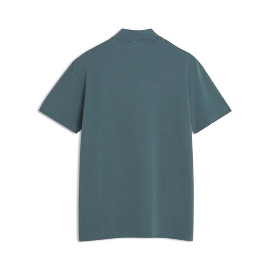 25SS 메종키츠네 볼드 폭스 헤드 패치 컴포트 폴로 셔츠 MM00210KJ7010 0081 - MAISON KITSUNE