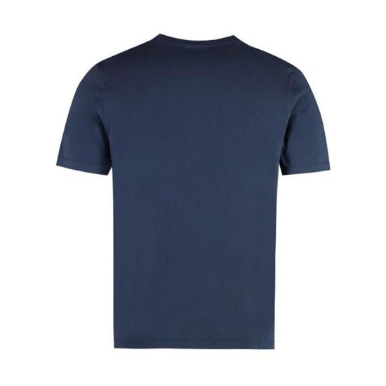 25SS 메종키츠네 반팔 티셔츠 LM00104KJ0008 P476 INK BLUE - MAISON KITSUNE