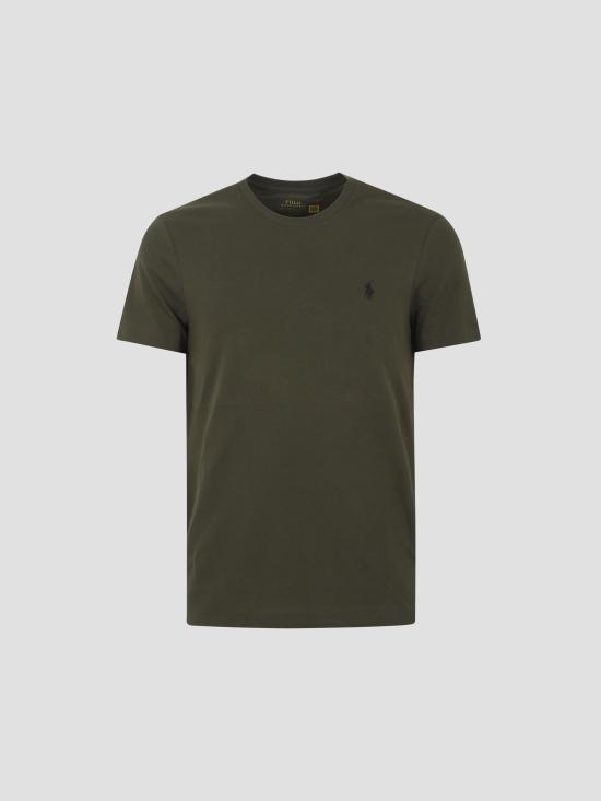 25FW 폴로 랄프로렌 반팔 티셔츠 710671438 180 COMPANY OLIVE C9760