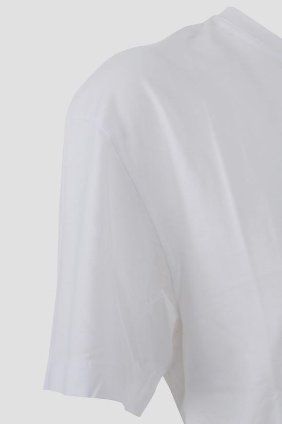 25FW 토템 반팔 티셔츠 252WRT0529FB0419 047 WHITE - TOTEME