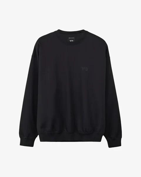 25FW 와이쓰리 긴팔 티셔츠 IW0075 BLACK
