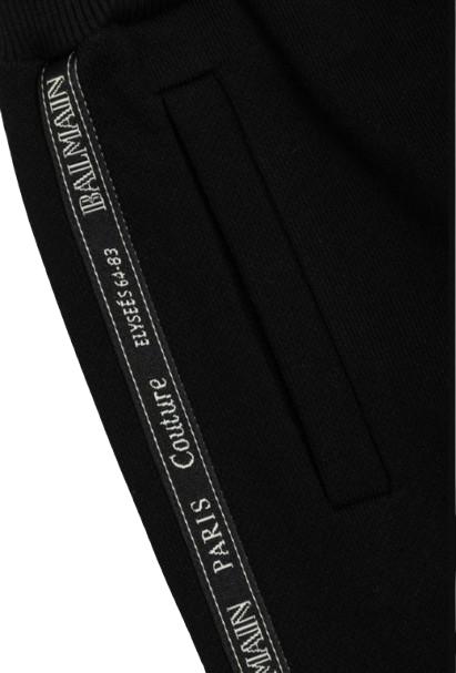 25FW [키즈] 발망 팬츠 BX6P70 Z3183 930NE Black - BALMAIN