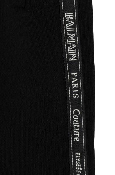 25FW [키즈] 발망 팬츠 BX6P70 Z3183 930NE Black - BALMAIN