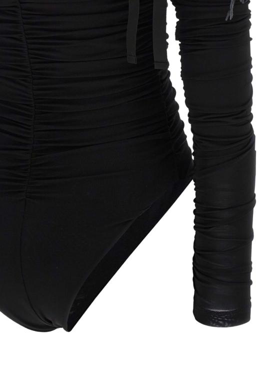 25FW 핑코 바디수트 티셔츠 OTTOVOLANTE105483 A2GSZ99 Black - PINKO