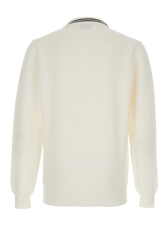 25FW 오트리 폴로 티셔츠 POPXN3KCCLOUD White - AUTRY