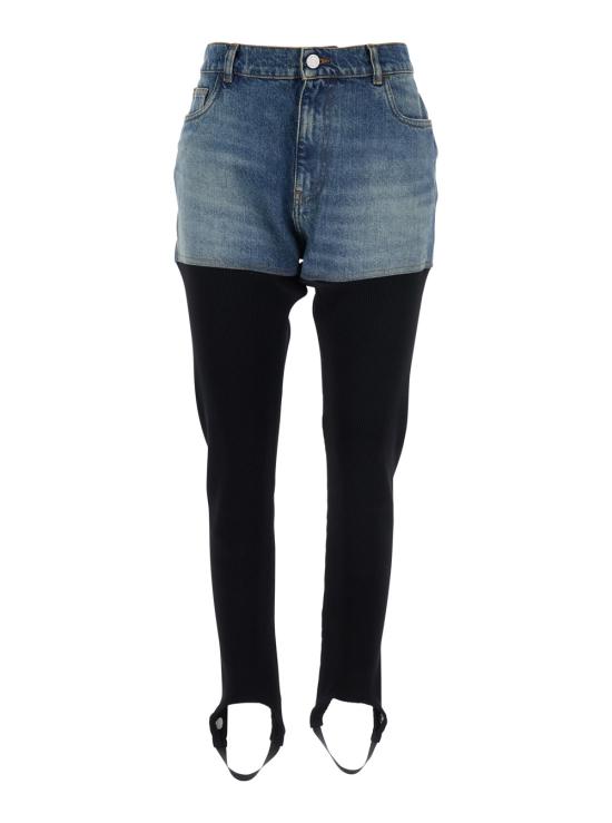 25FW 코페르니 스트레이트 팬츠 COPP137F2022BLKBLU Multicolor