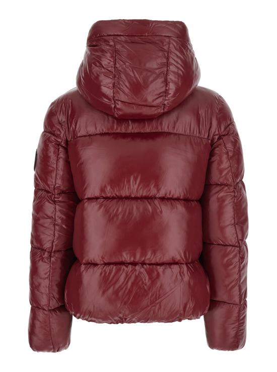 25FW 세이브더덕 숏패딩 D31989WLOVE2170011 Bordeaux - SAVE THE DUCK