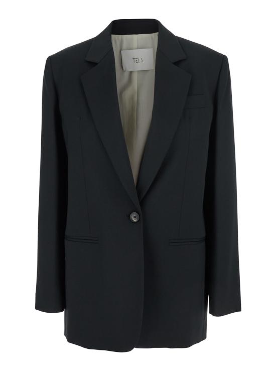 25FW 텔라 수트 자켓 060098010511X001 Black