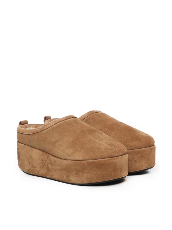 25FW 발렌시아가 뮬/슬리퍼 825258 WBFC12200 Brown white - BALENCIAGA