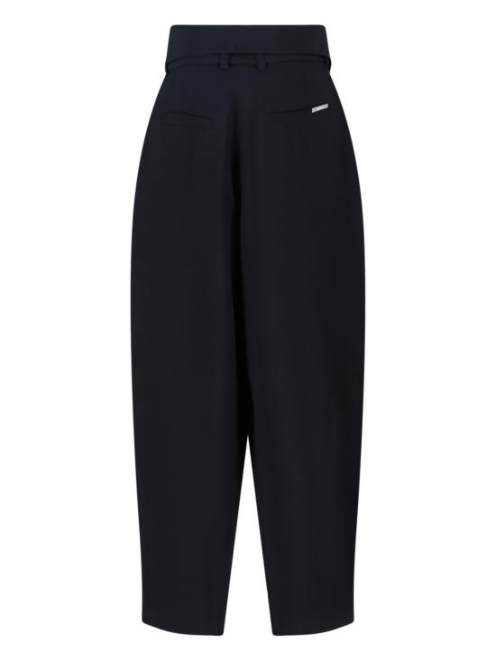 25FW 디 아티코 스트레이트 팬츠 251WCP00272 ACC001AA 100 Black - THE ATTICO