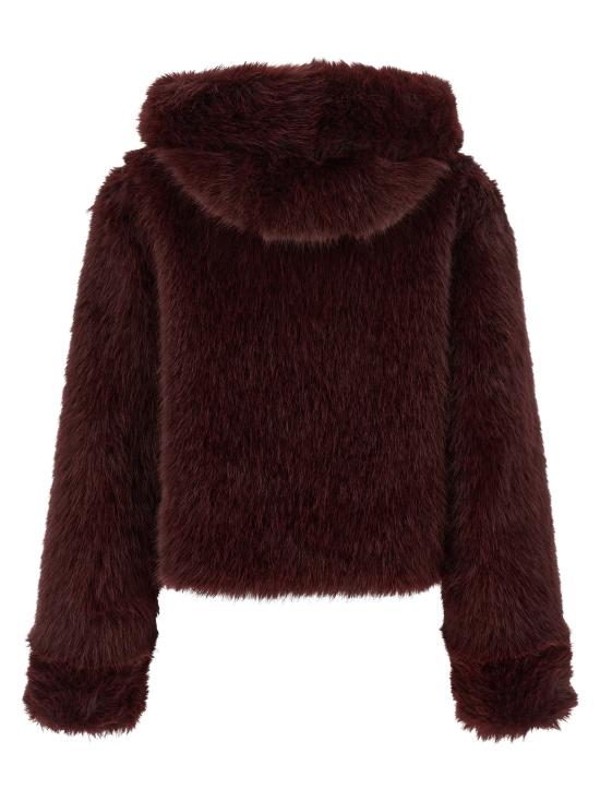 25FW 비비 쿠튀르 무스탕 SCARLETBORDEAUX - B&B COUTURE