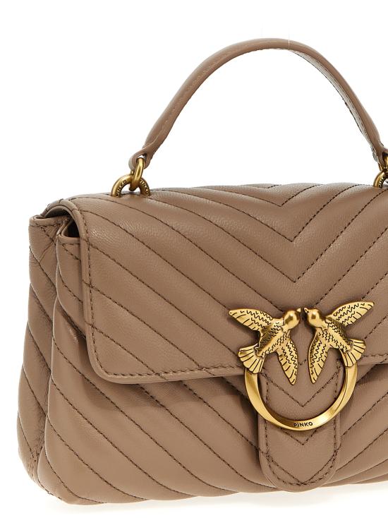 25FW 핑코 토트백 100044A0GKD01Q Beige - PINKO