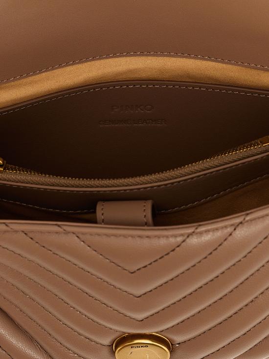 25FW 핑코 토트백 100044A0GKD01Q Beige - PINKO