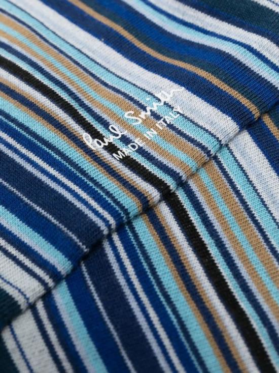 25FW 폴 스미스 양말 M1A 380CI JMSTRP 097 47 BLUE - PAUL SMITH