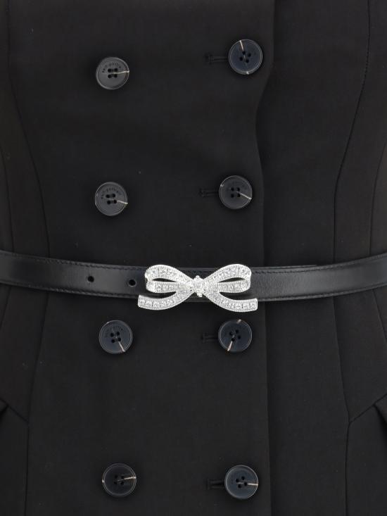 25FW 셀프 포트레이트 숏 원피스 AW25082SB BLACK NERO - SELF PORTRAIT