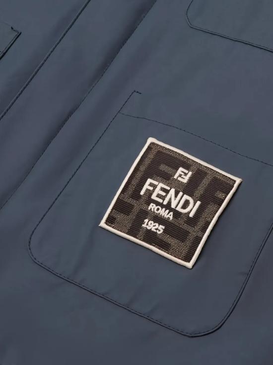 25FW [키즈] 펜디 자켓 JMA332 ART2 F0E3J GREEN FOREST - FENDI