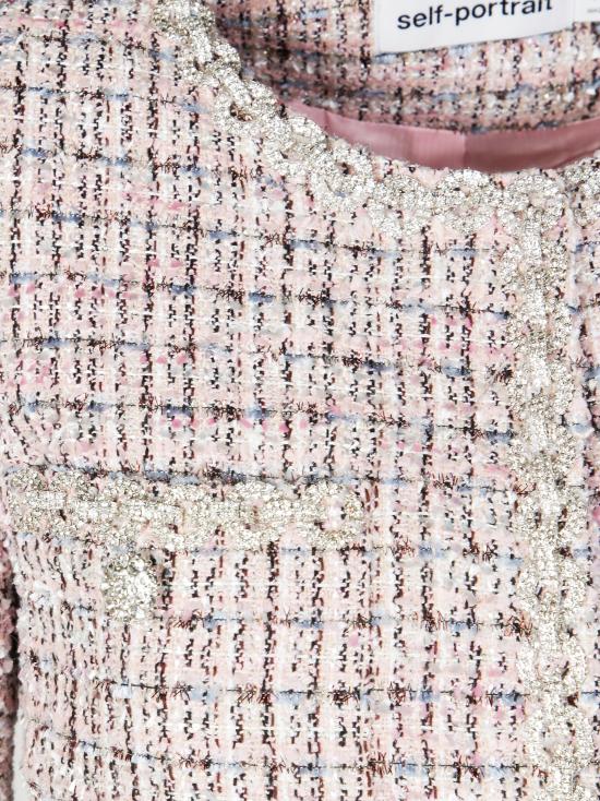 25FW 셀프 포트레이트 자켓 AW25098JP PINK ROSA - SELF PORTRAIT