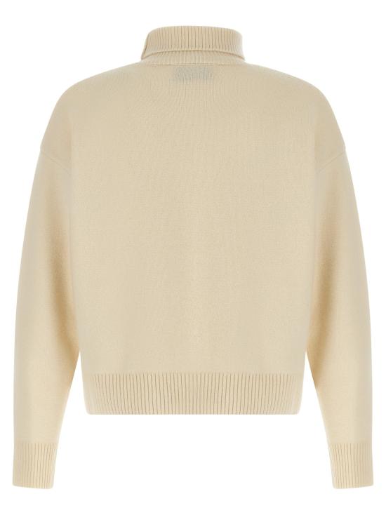 25FW 아미 ADC 울 캐시미어 퍼널넥 스웨터  UKS821KN0071185 - AMI