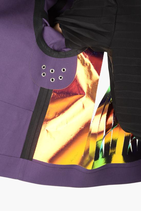  마르지엘라 바이커 자켓 S29AM0245 S48597 393 Violet - MAISON MARGIELA