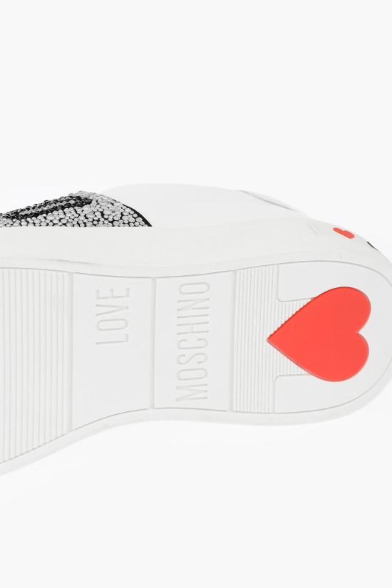  모스키노 스니커즈 JA15013G1DIA0100 White - MOSCHINO
