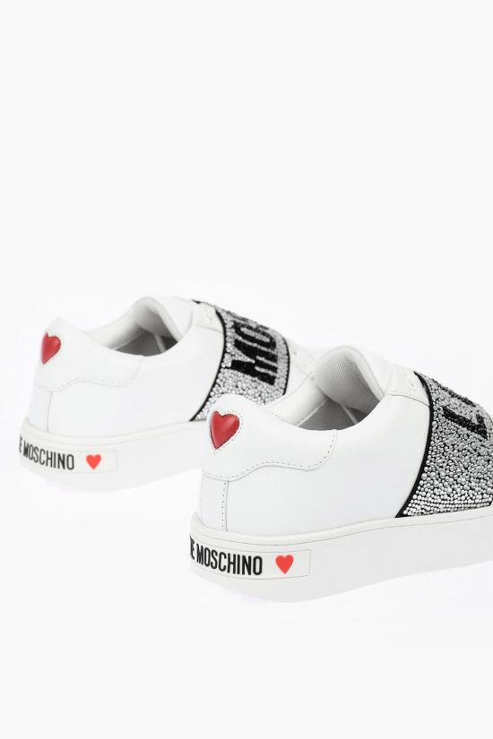  모스키노 스니커즈 JA15013G1DIA0100 White - MOSCHINO
