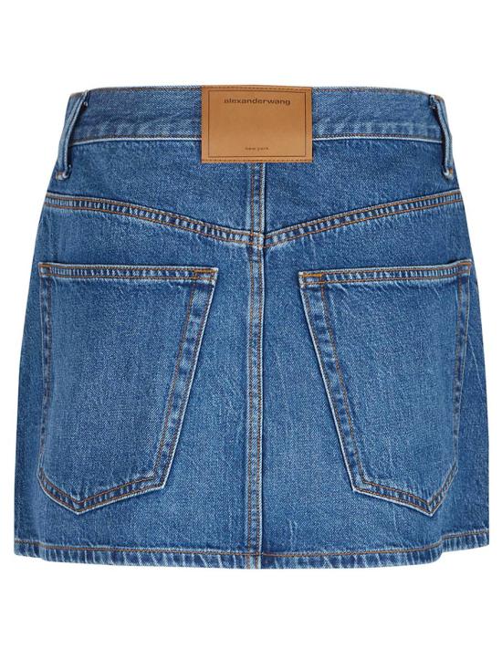 25SS 알렉산더 왕 데님 스커트 4DC2255721 BLUE - ALEXANDER WANG