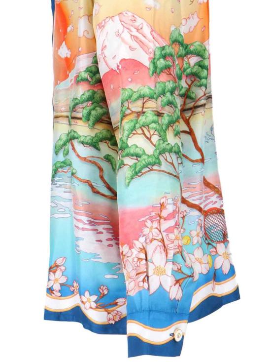 25FW 카사블랑카 긴팔 셔츠 U MPF25 SH 006 01TENNIS CLUB MULTICOLOUR - CASABLANCA