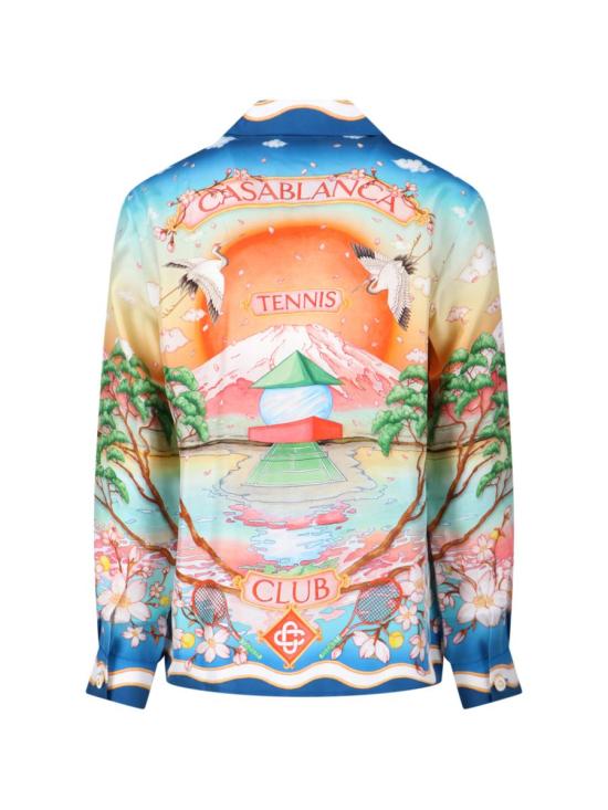 25FW 카사블랑카 긴팔 셔츠 U MPF25 SH 006 01TENNIS CLUB MULTICOLOUR - CASABLANCA